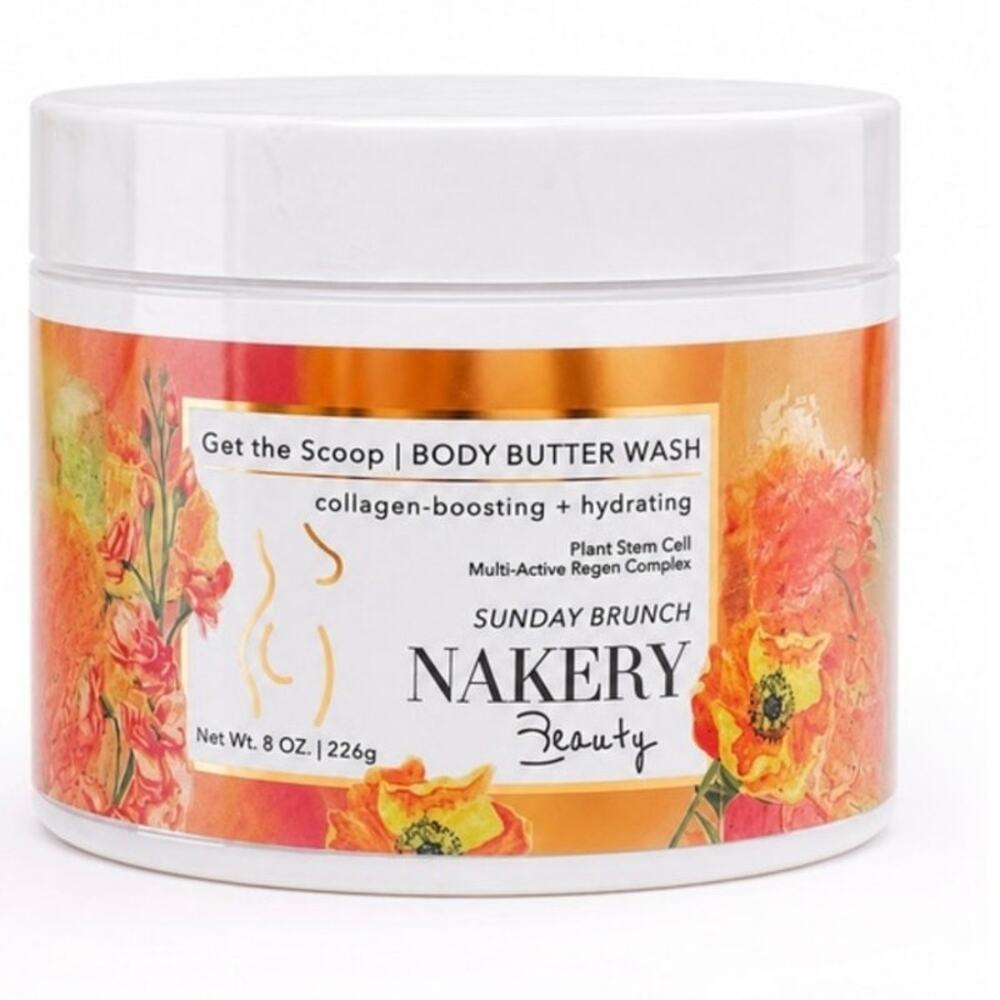 Nakery Sunday Brunch Get the Scoop Body Butter Wash NWT - Picture 1 of 4